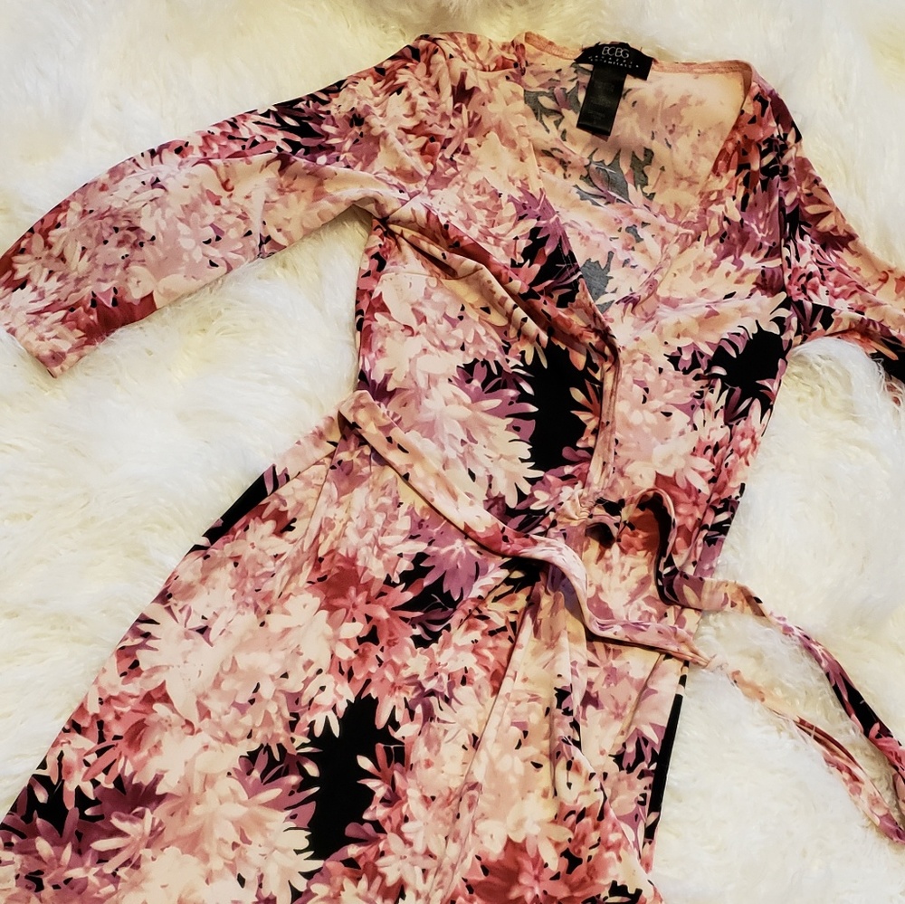 Bcbg wrap dress